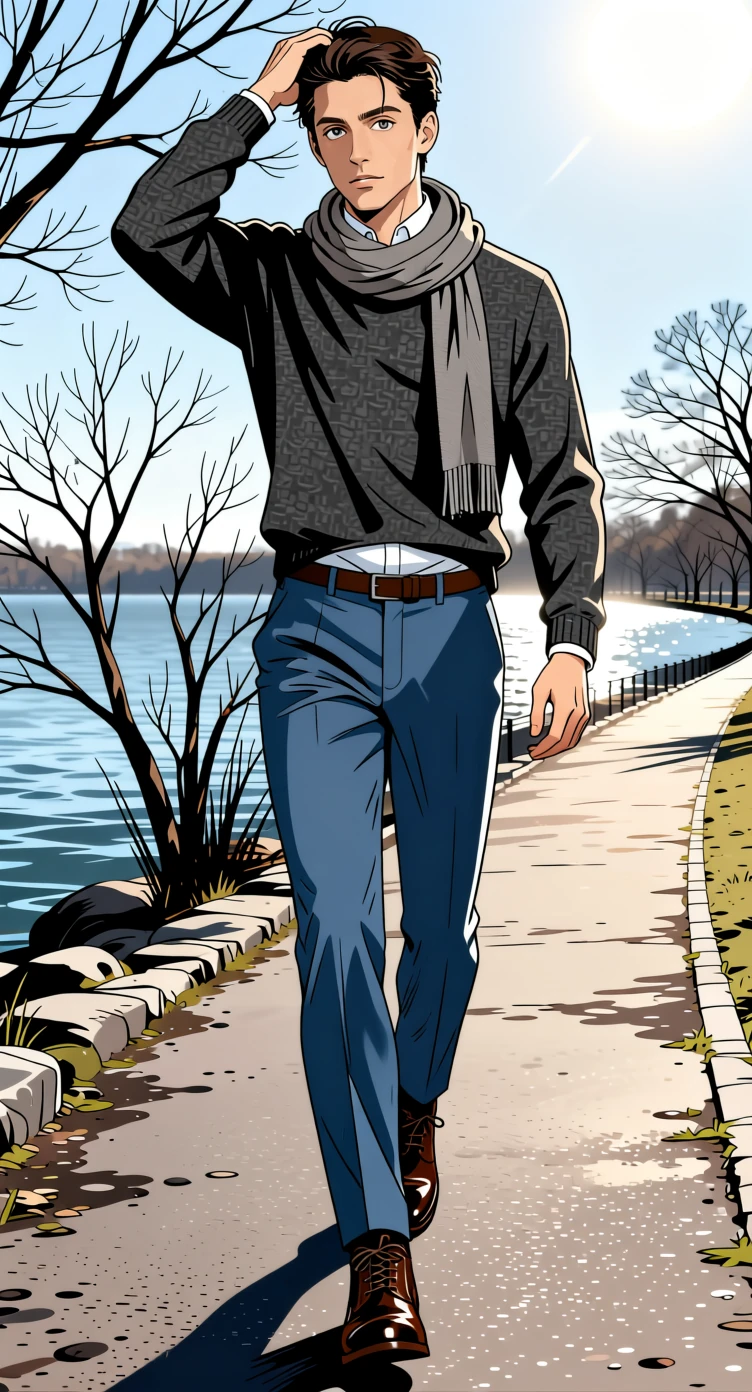 Adrian Kettering, anime art