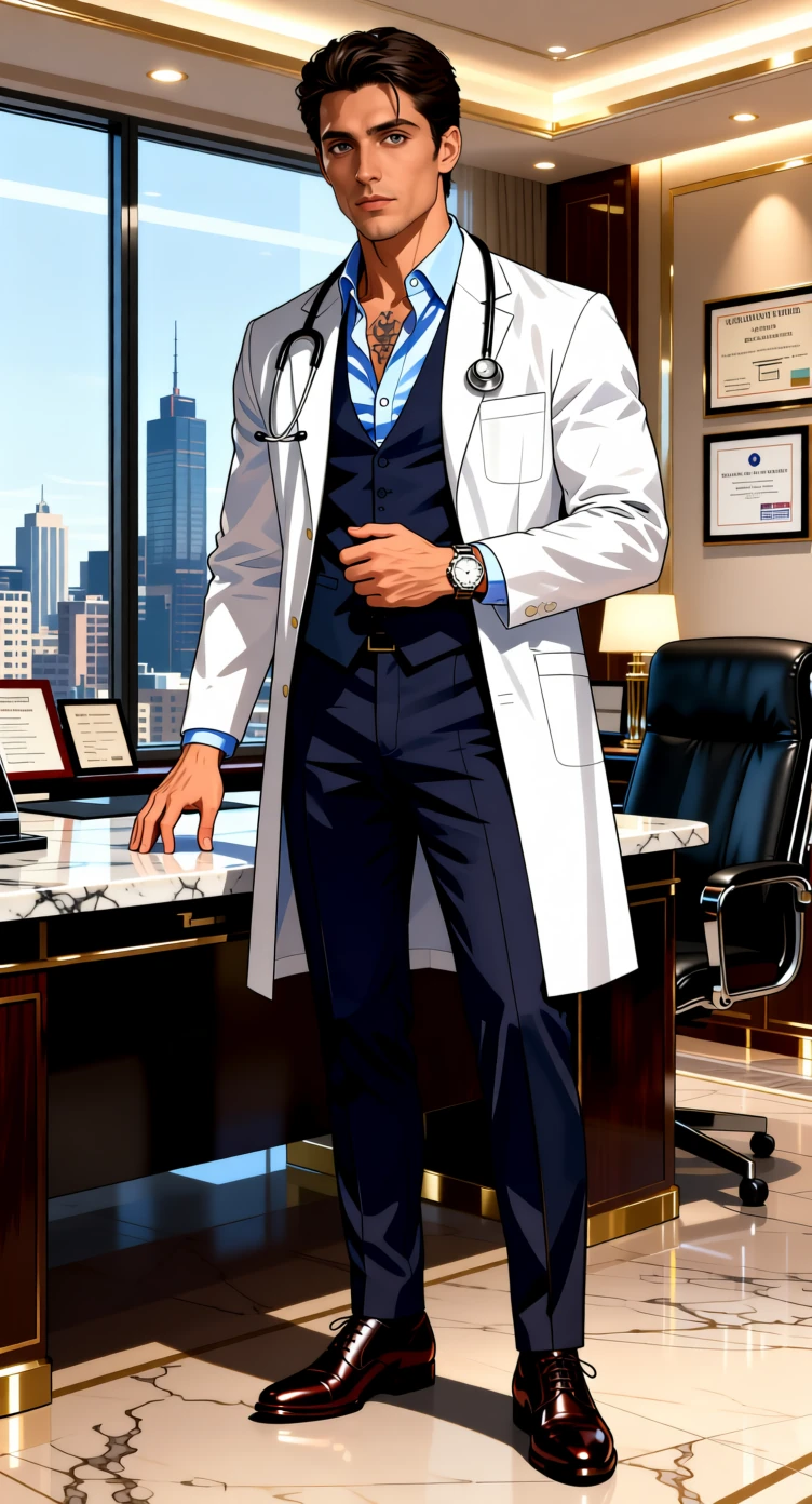 Adrian Kettering, anime art