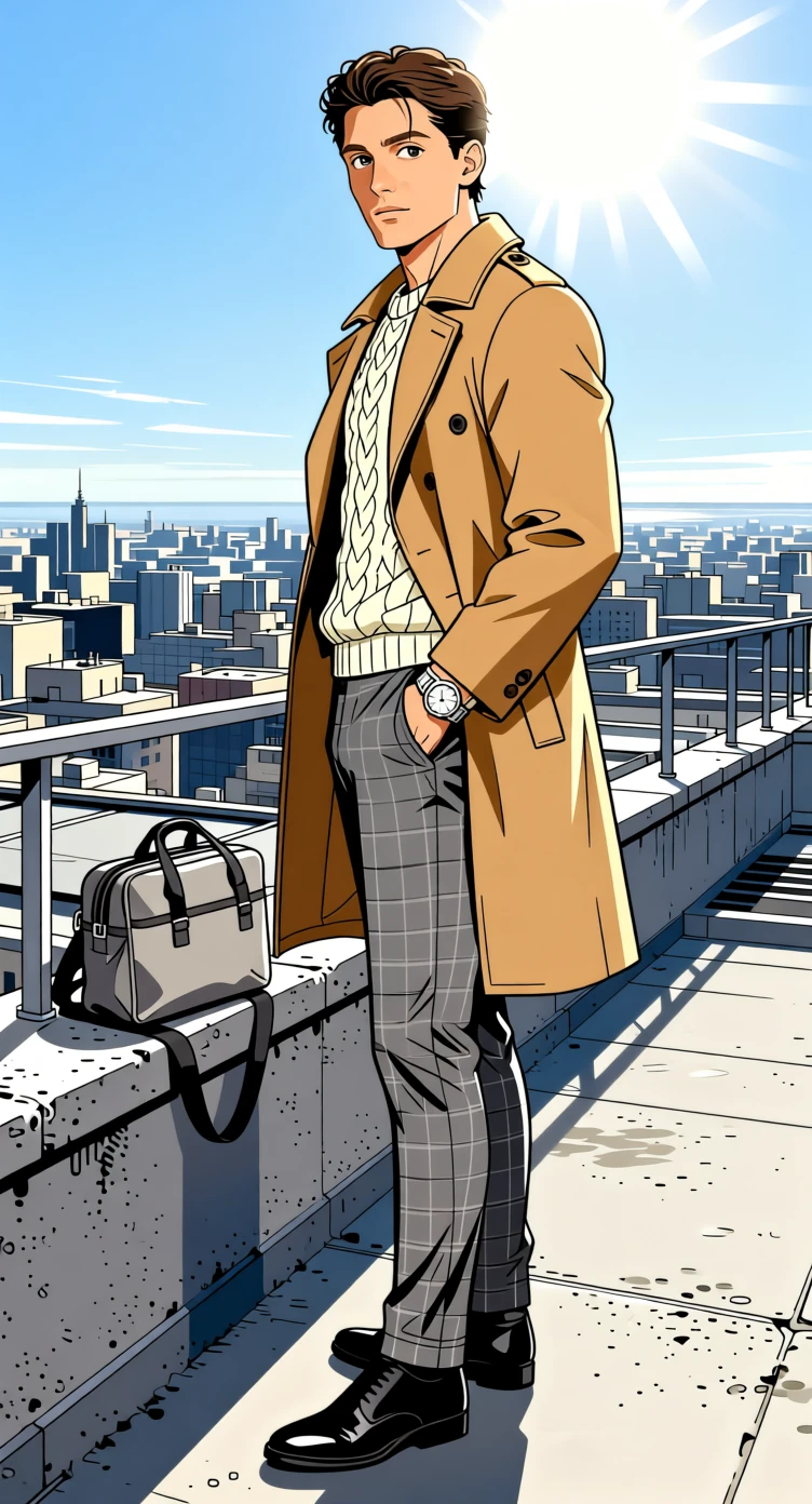 Adrian Kettering, anime art