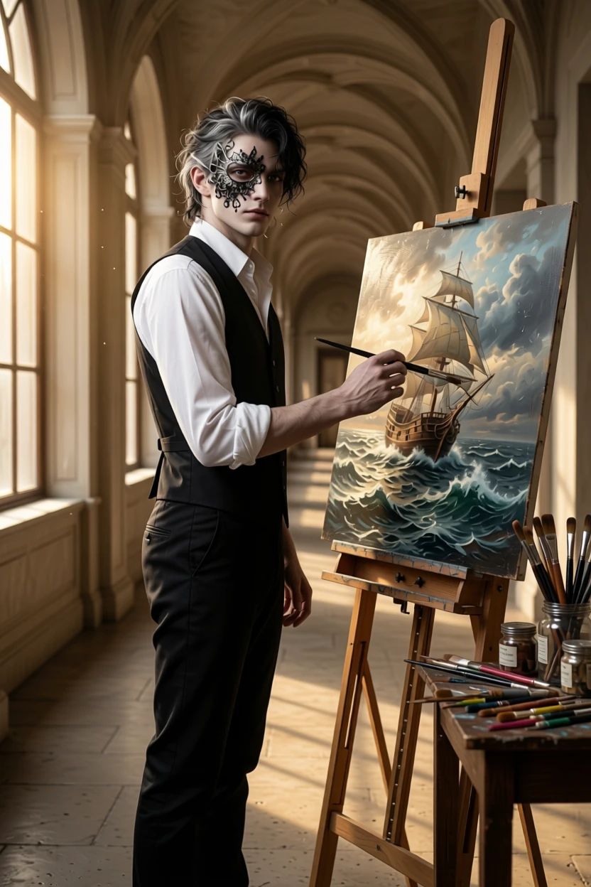 Alaric Wrenford, realistic art