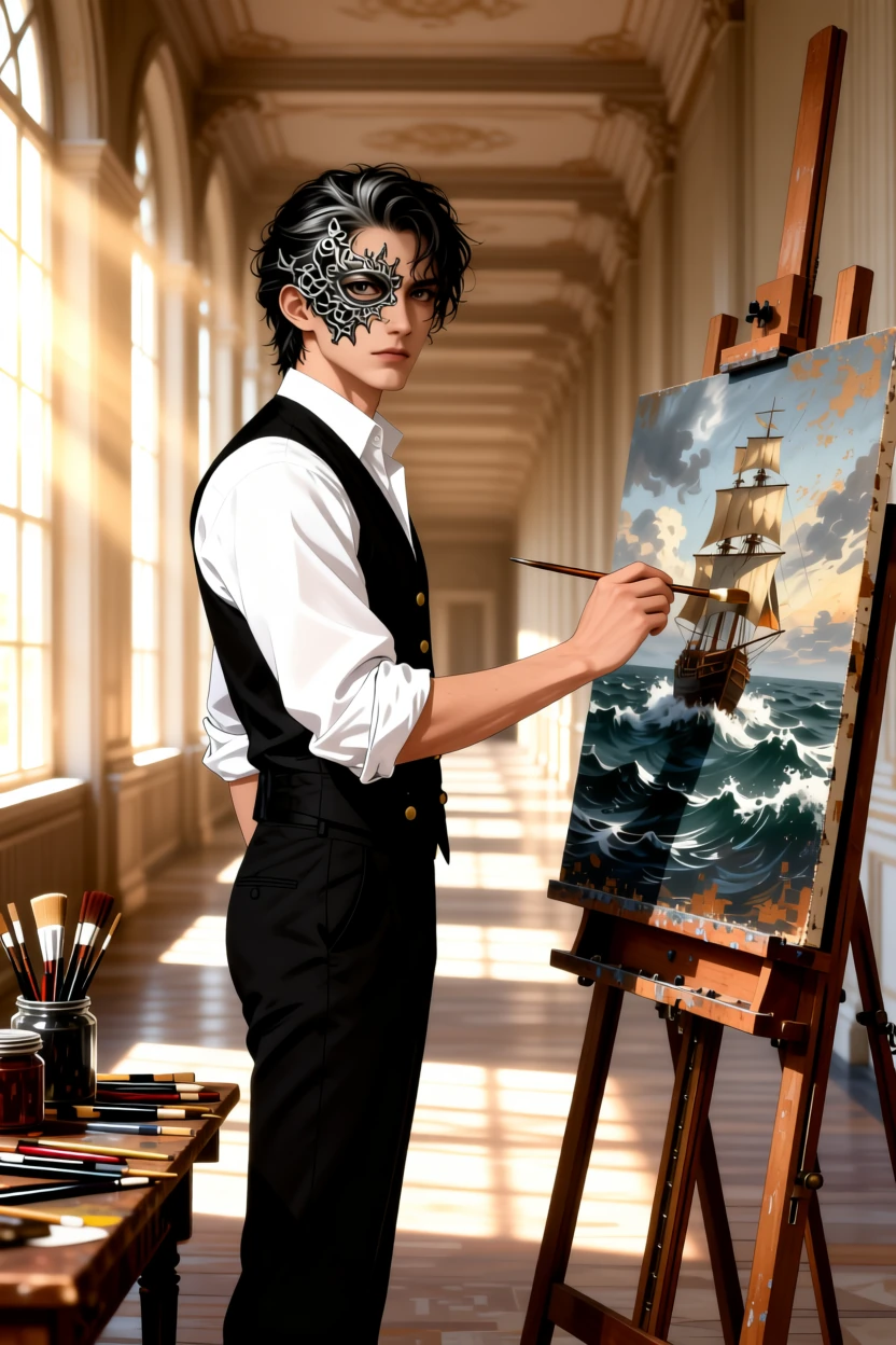 Alaric Wrenford, anime art