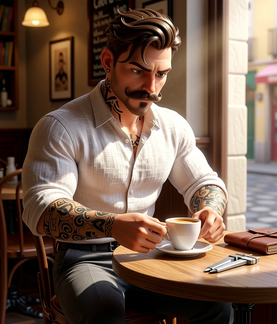 Alessio Mercer, 3d art