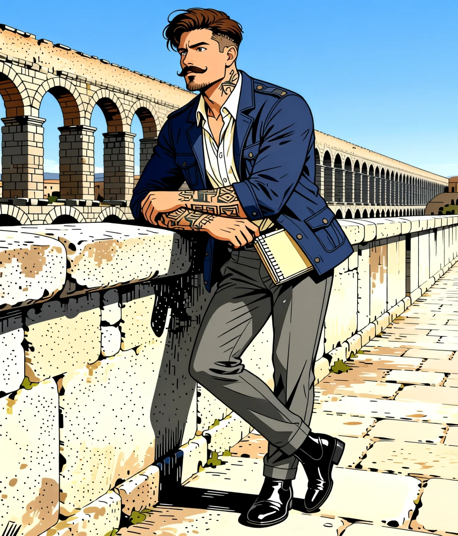 Alessio Mercer, anime art