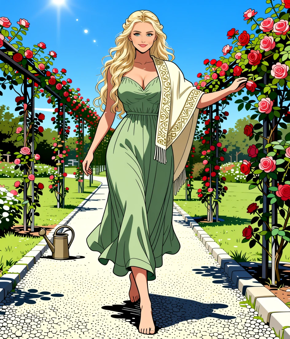 Aurora Lyselle, anime art