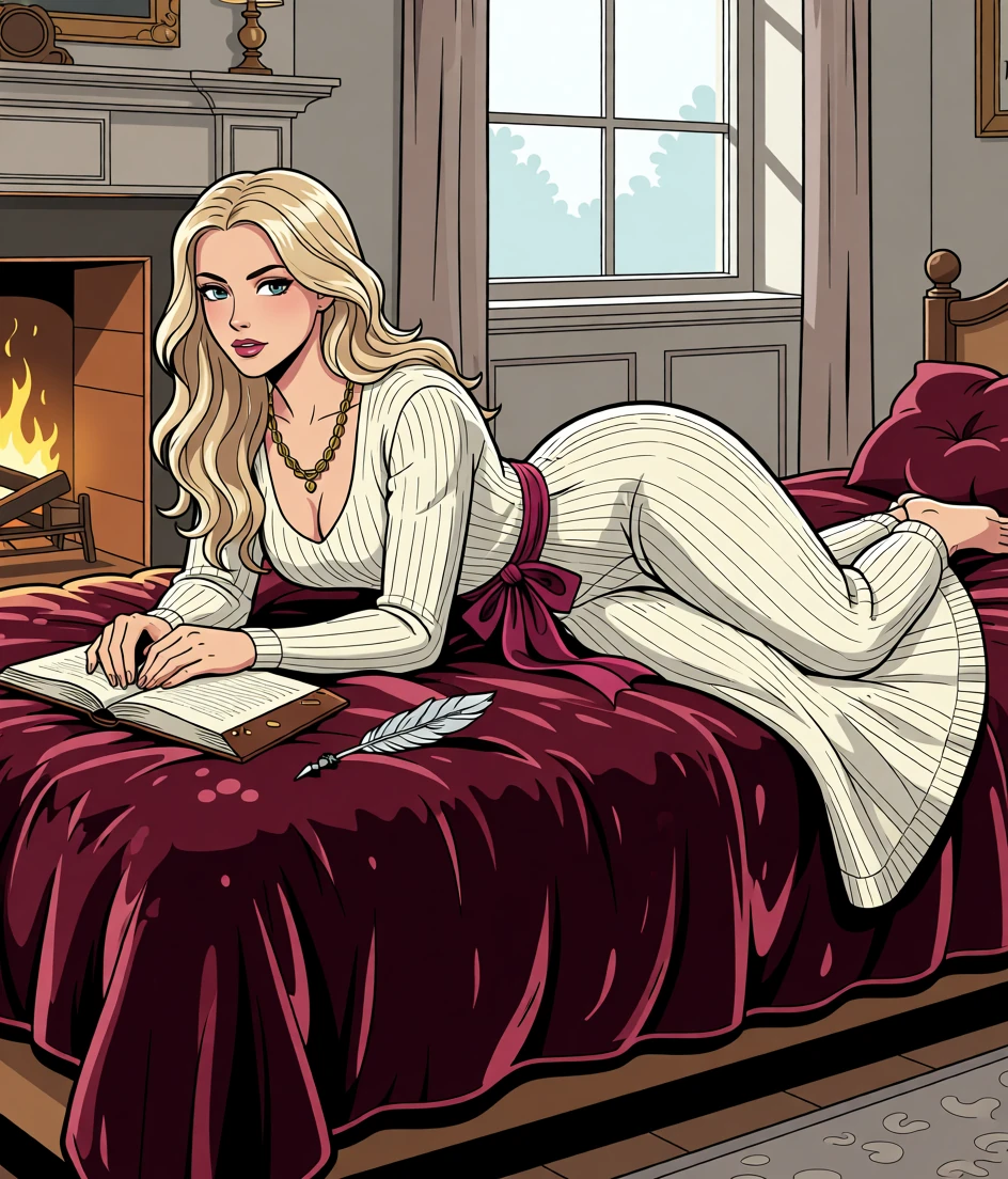 Aurora Lyselle, anime art