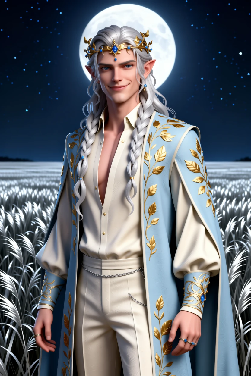 Caelen Silvermere, 3d art