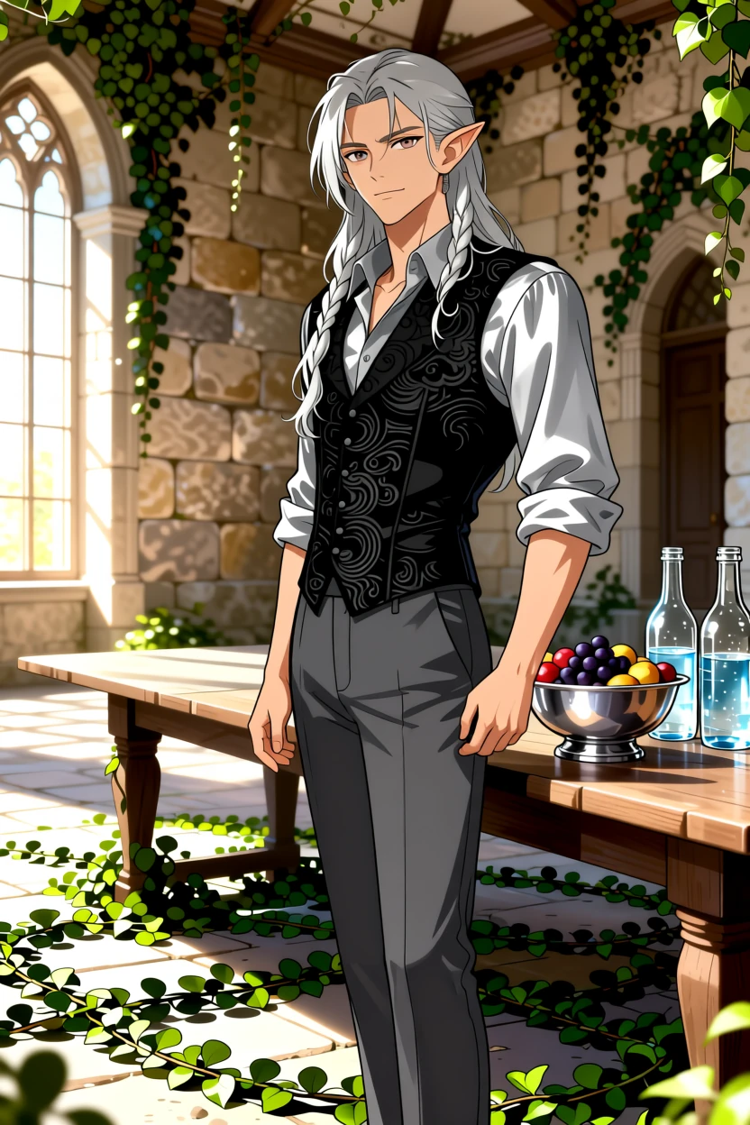 Caelen Silvermere, anime art