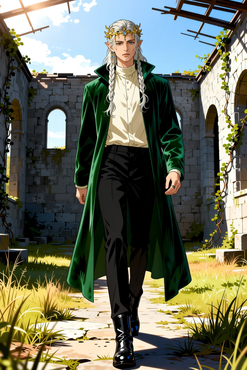 Caelen Silvermere, anime art