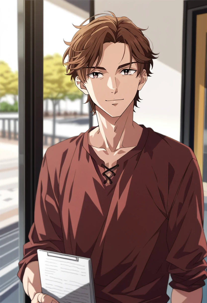 Caleb Hawthorne, anime art