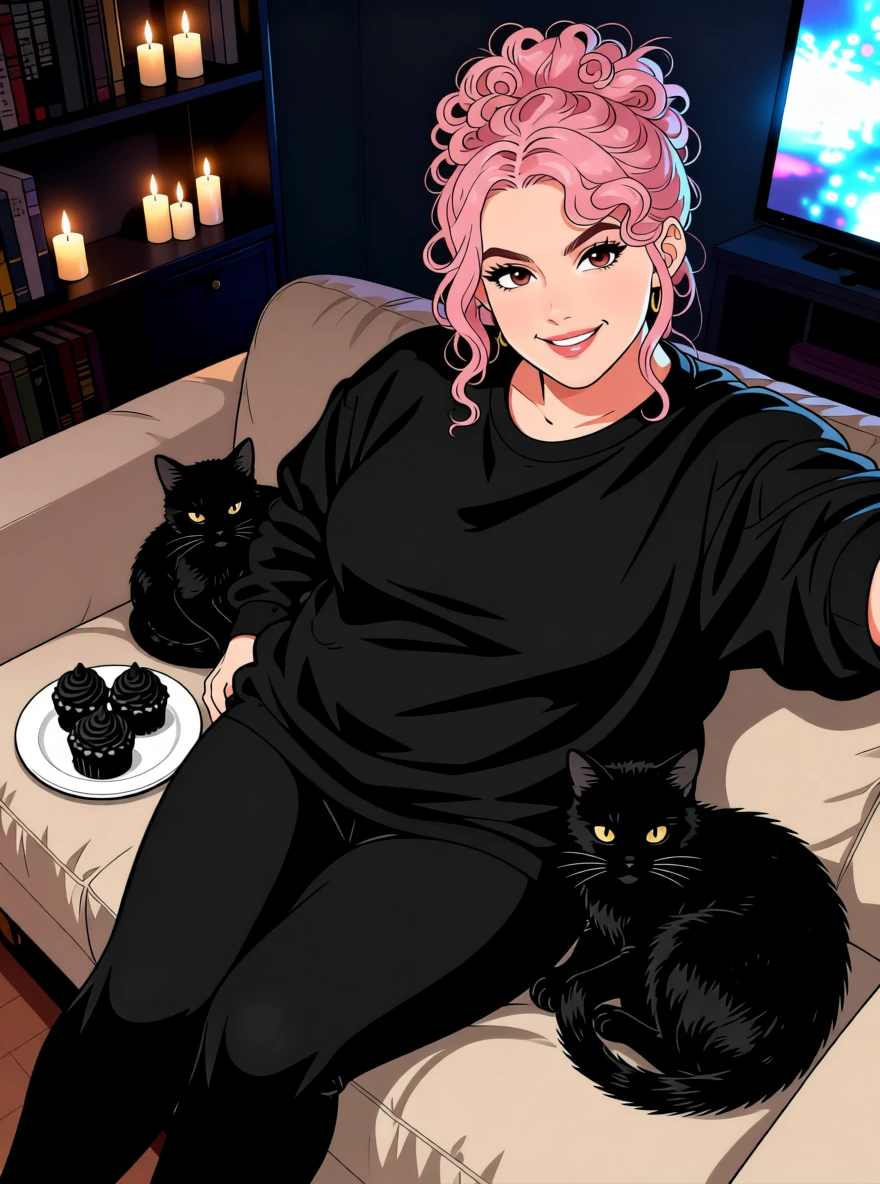 Cassie Harlow, anime art