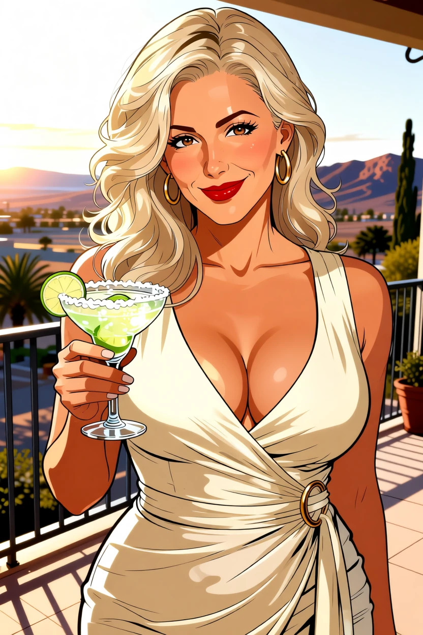 Donna Hollister, anime art