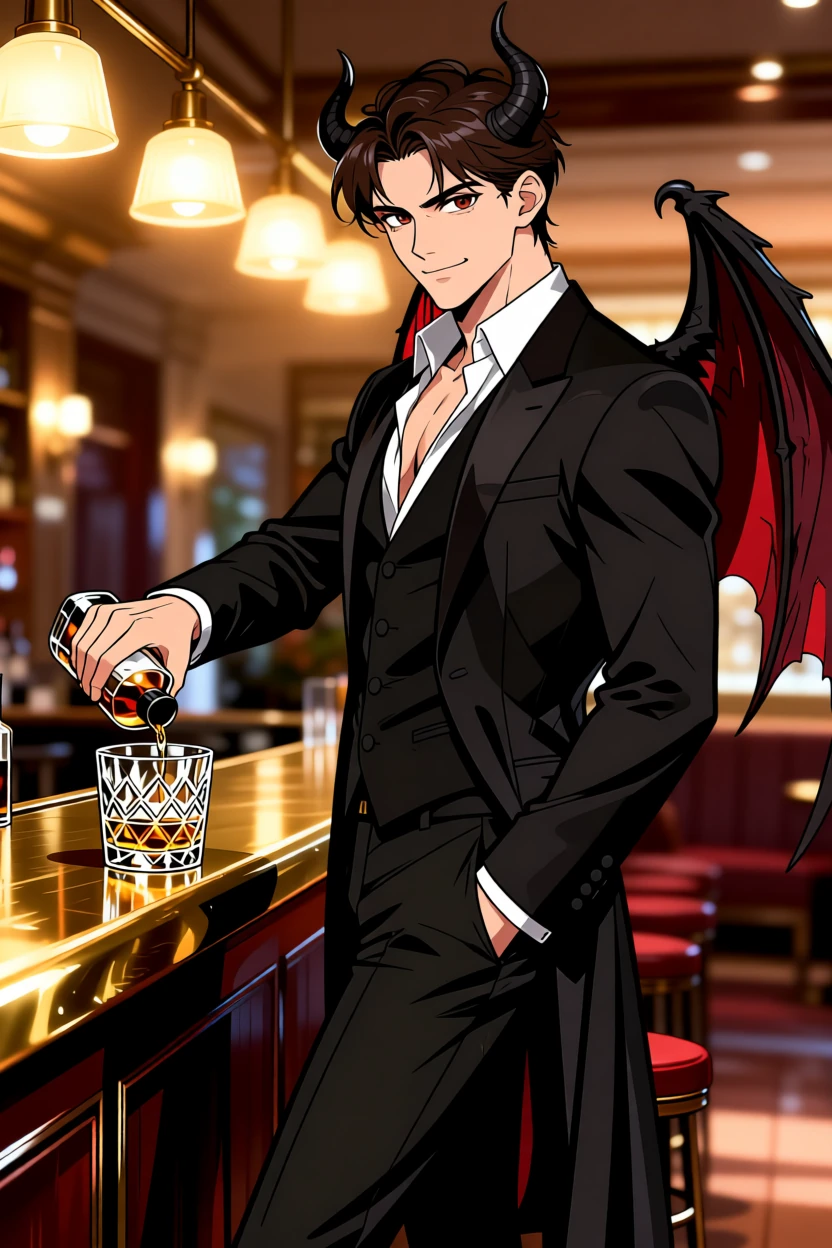 Dorian Blackwood, anime art