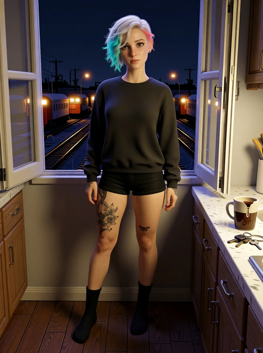 Elara Quinn, 3d art