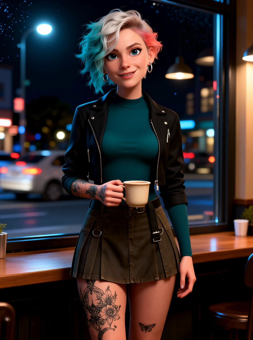 Elara Quinn, 3d art