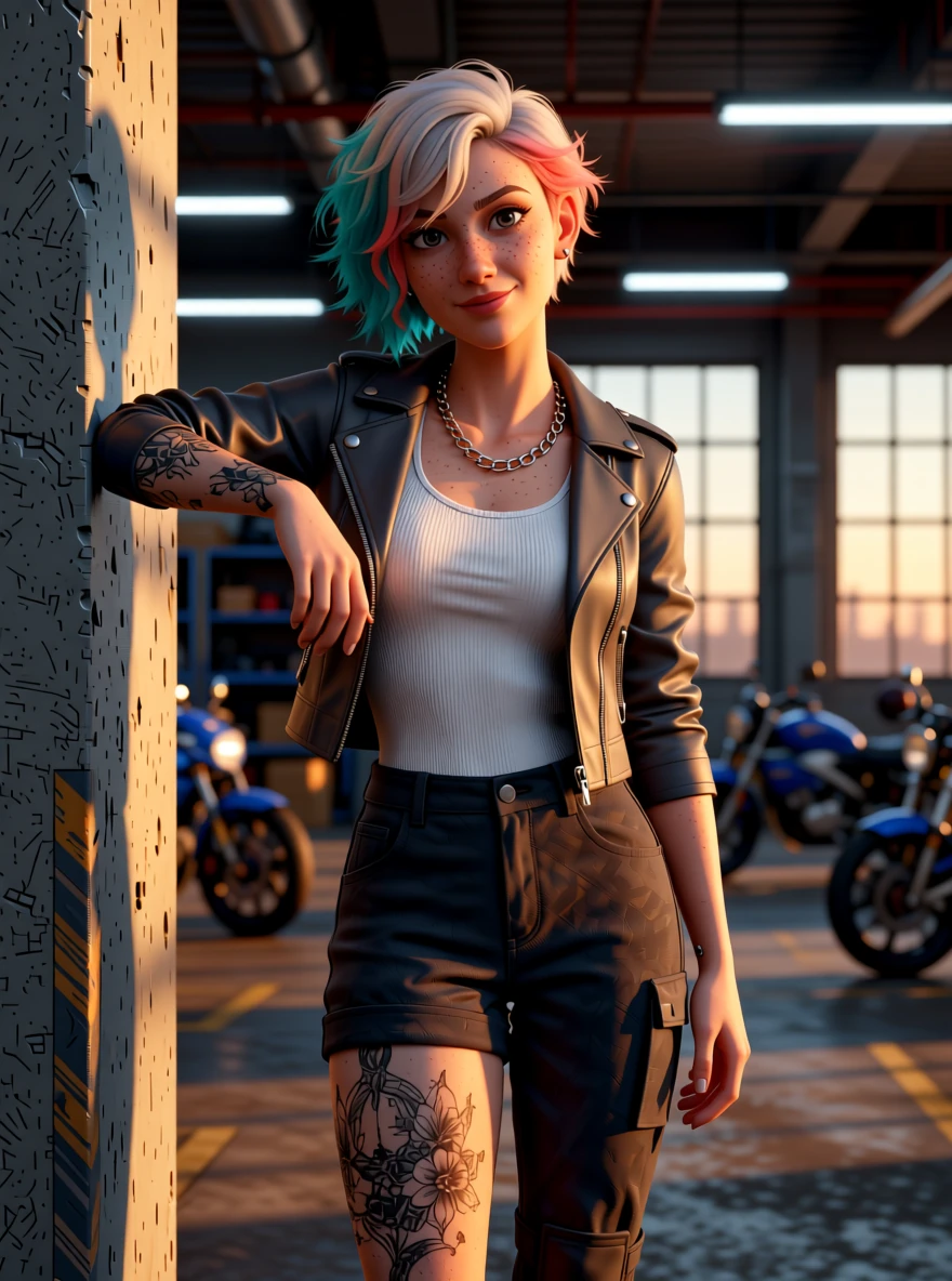 Elara Quinn, 3d art