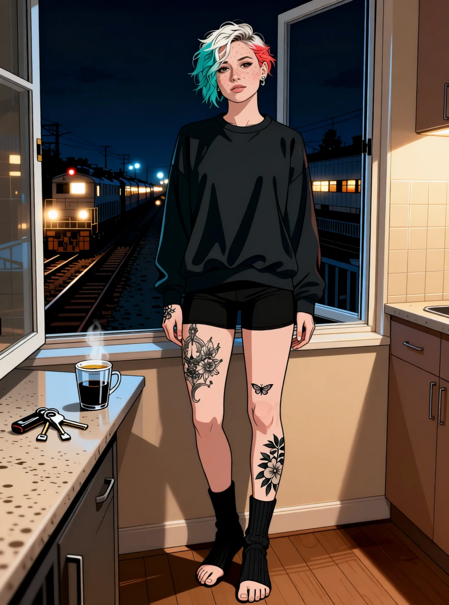 Elara Quinn, anime art