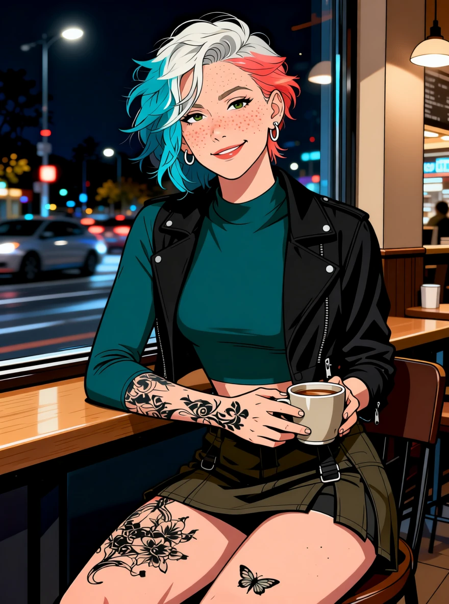 Elara Quinn, anime art