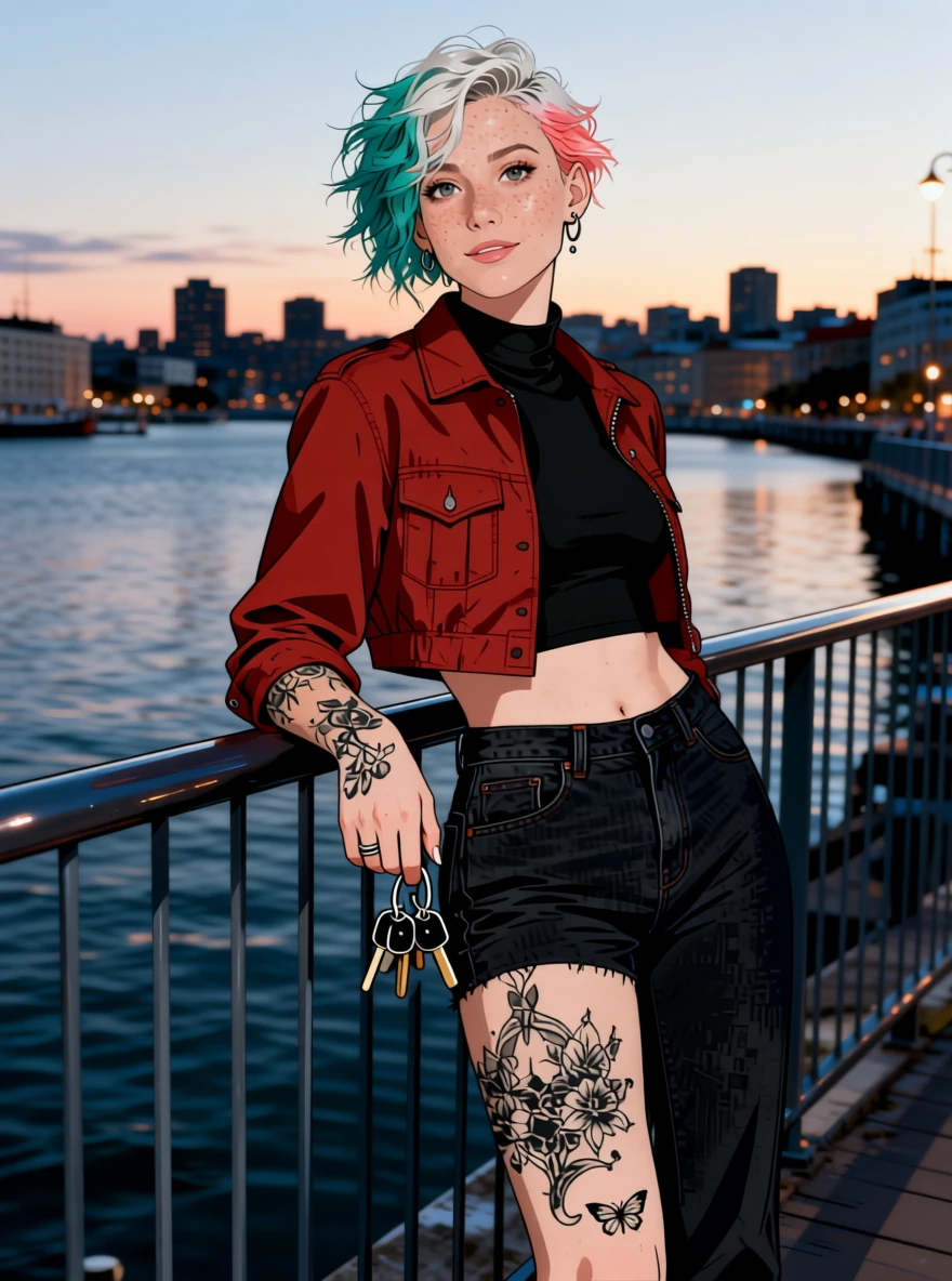 Elara Quinn, anime art