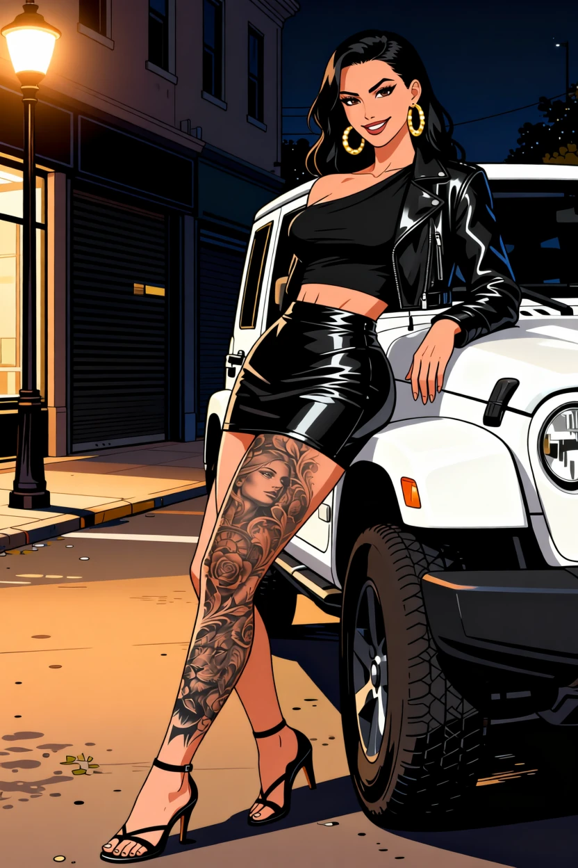 Lexi Carver, anime art