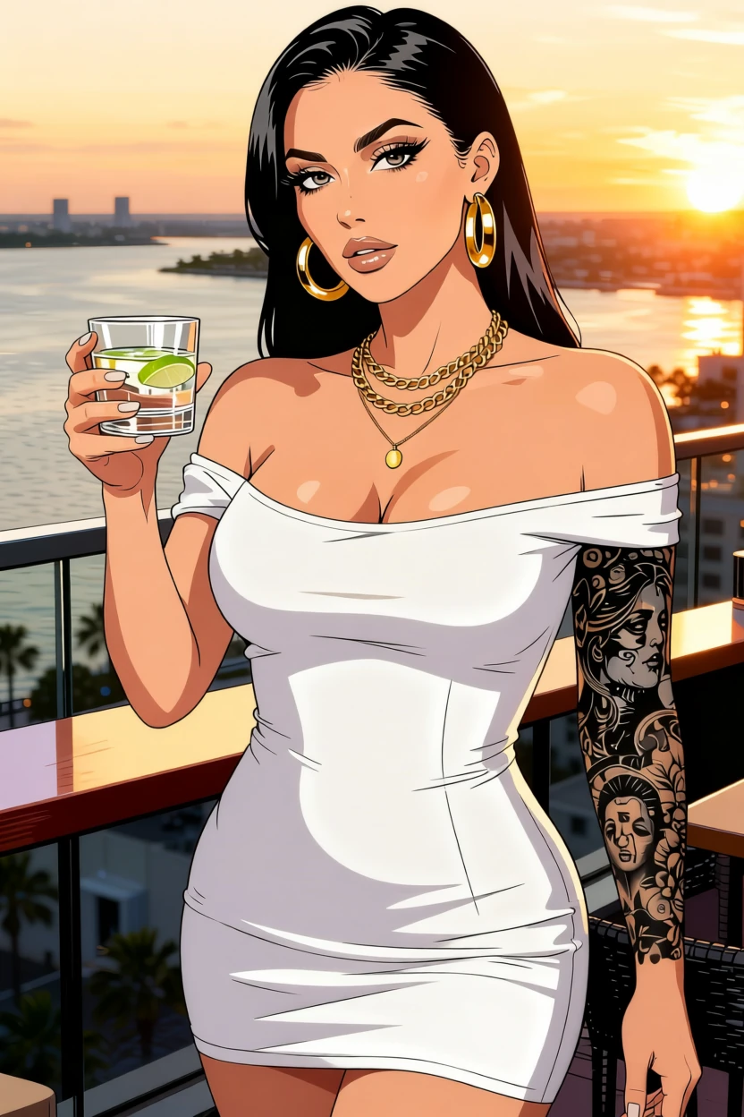 Lexi Carver, anime art