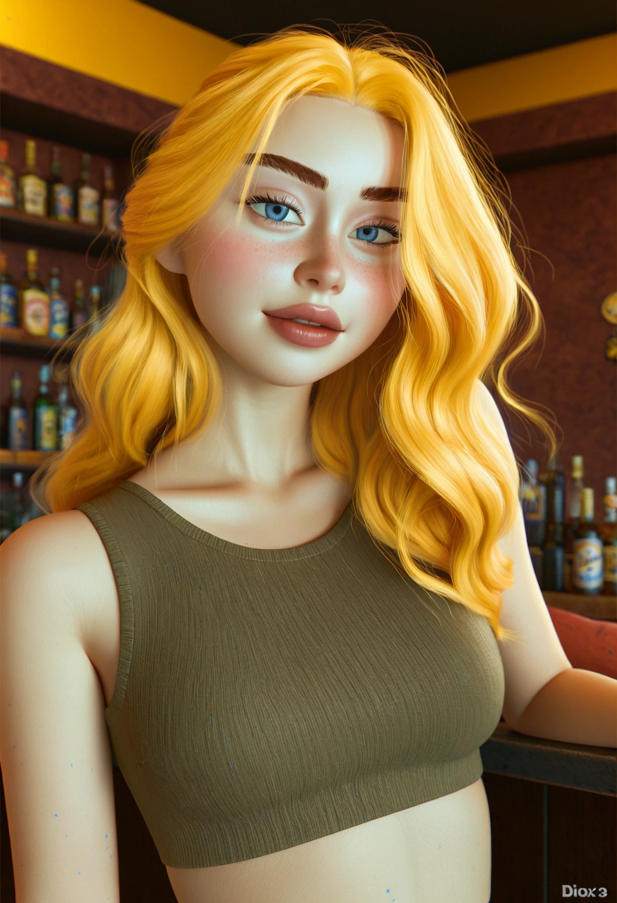 Lucía Serrano, 3d art