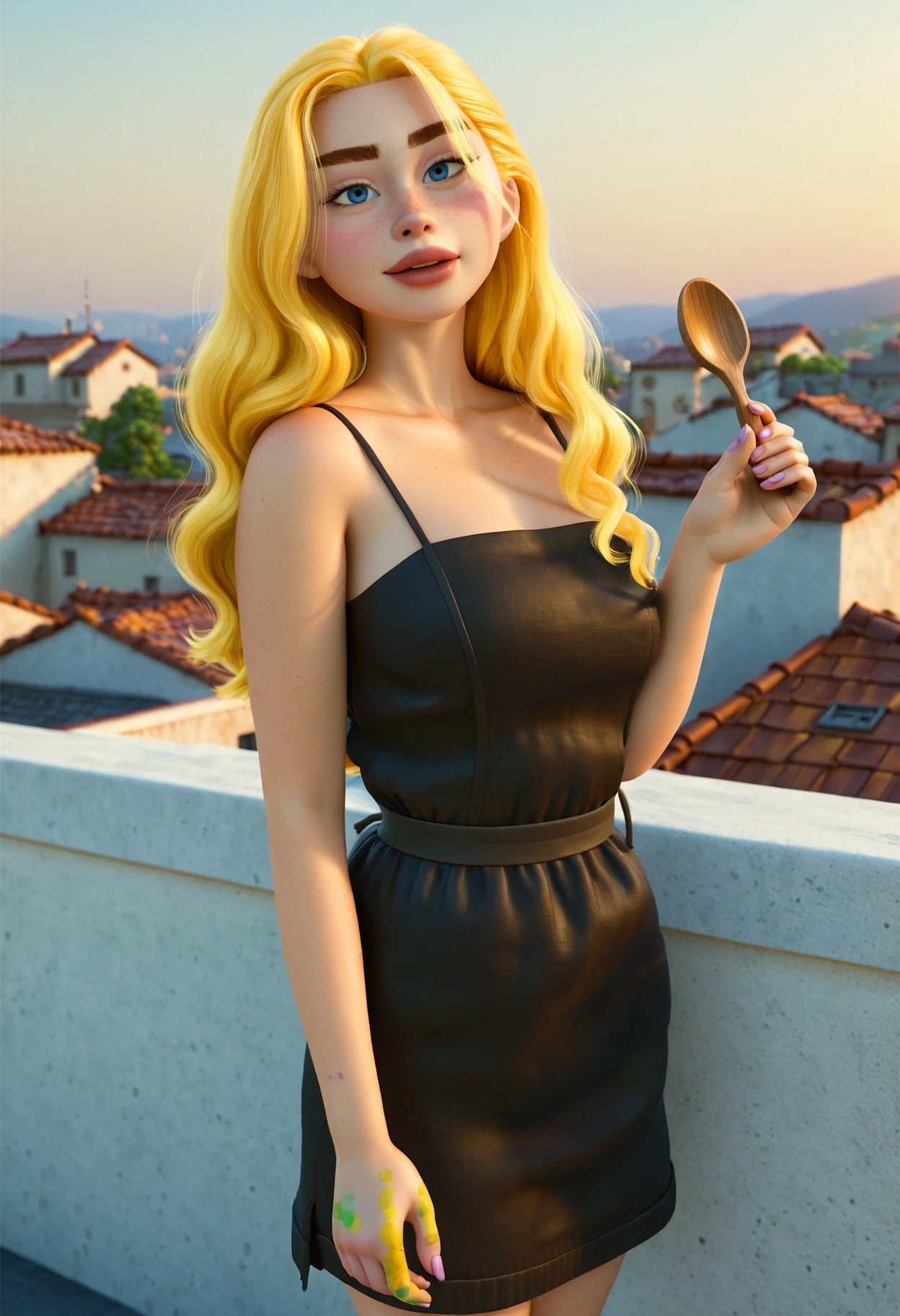 Lucía Serrano, 3d art