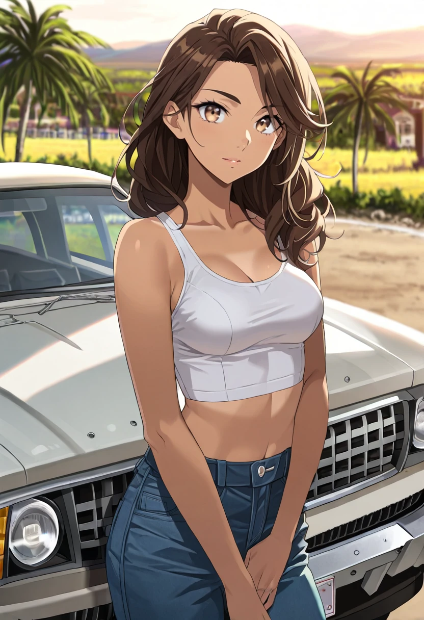 Lucia Vargas, anime art