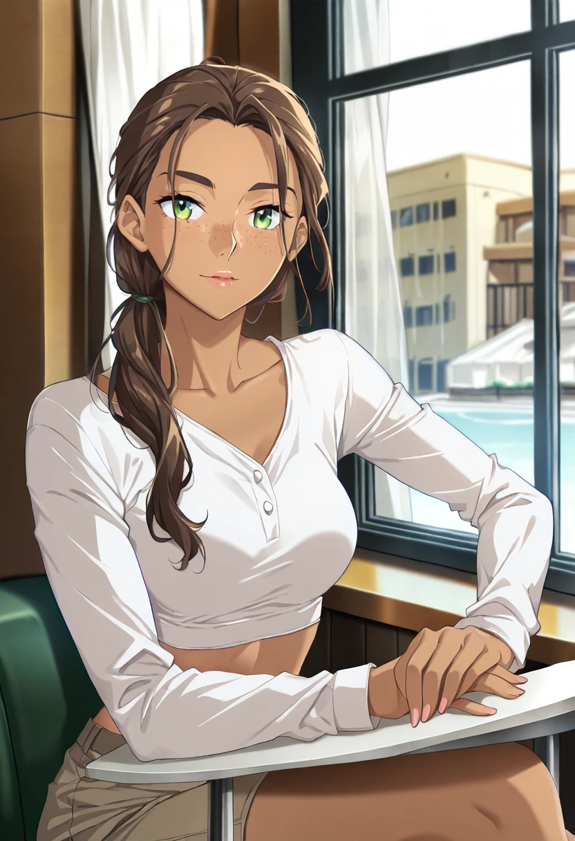 Naomi Bishop, anime art