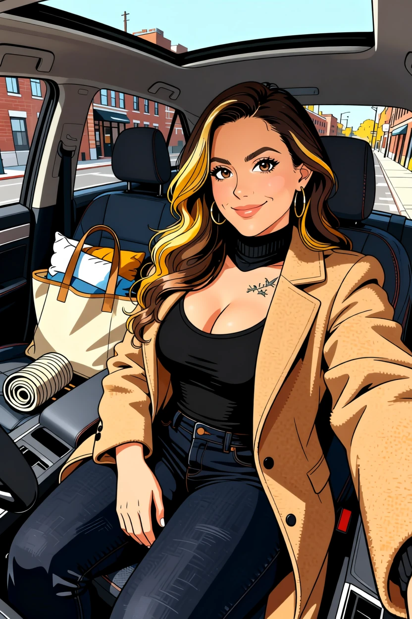 Natalie Caruso, anime art