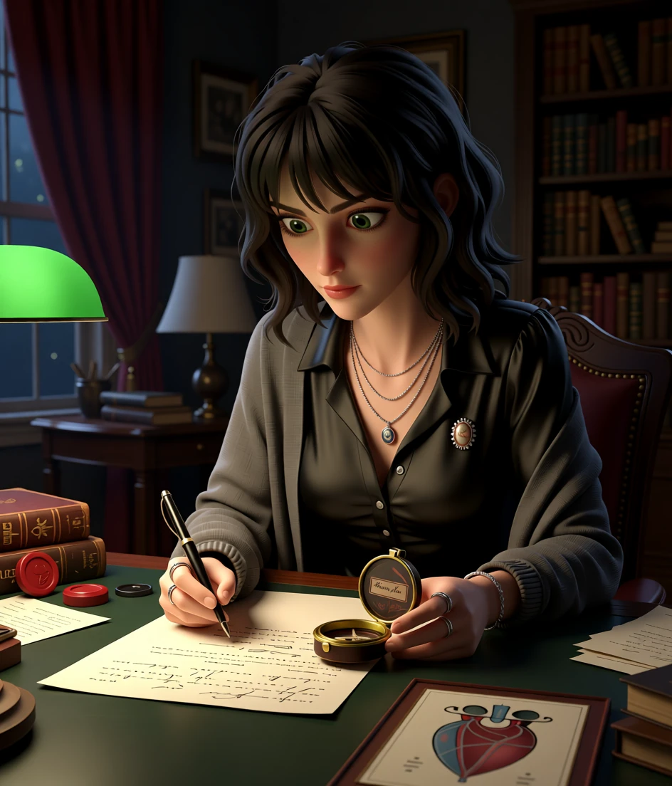 Ophelia Crowe, 3d art
