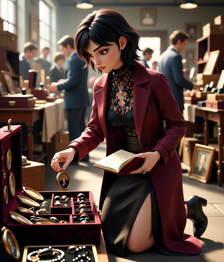 Ophelia Crowe, 3d art