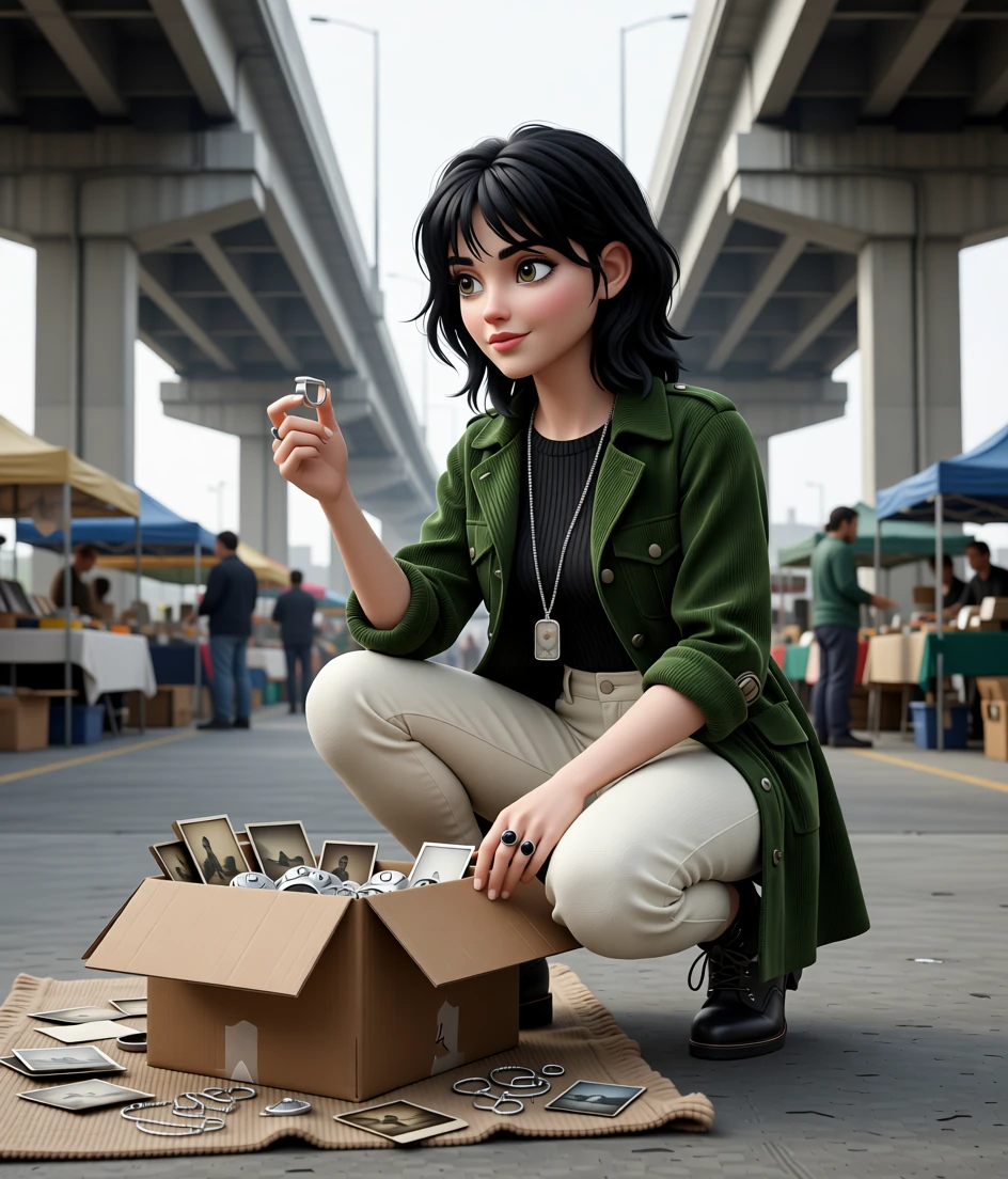 Ophelia Crowe, 3d art