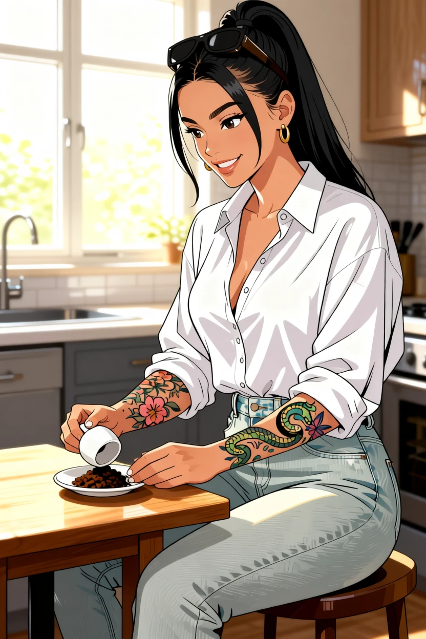 Rania Saleh, anime art