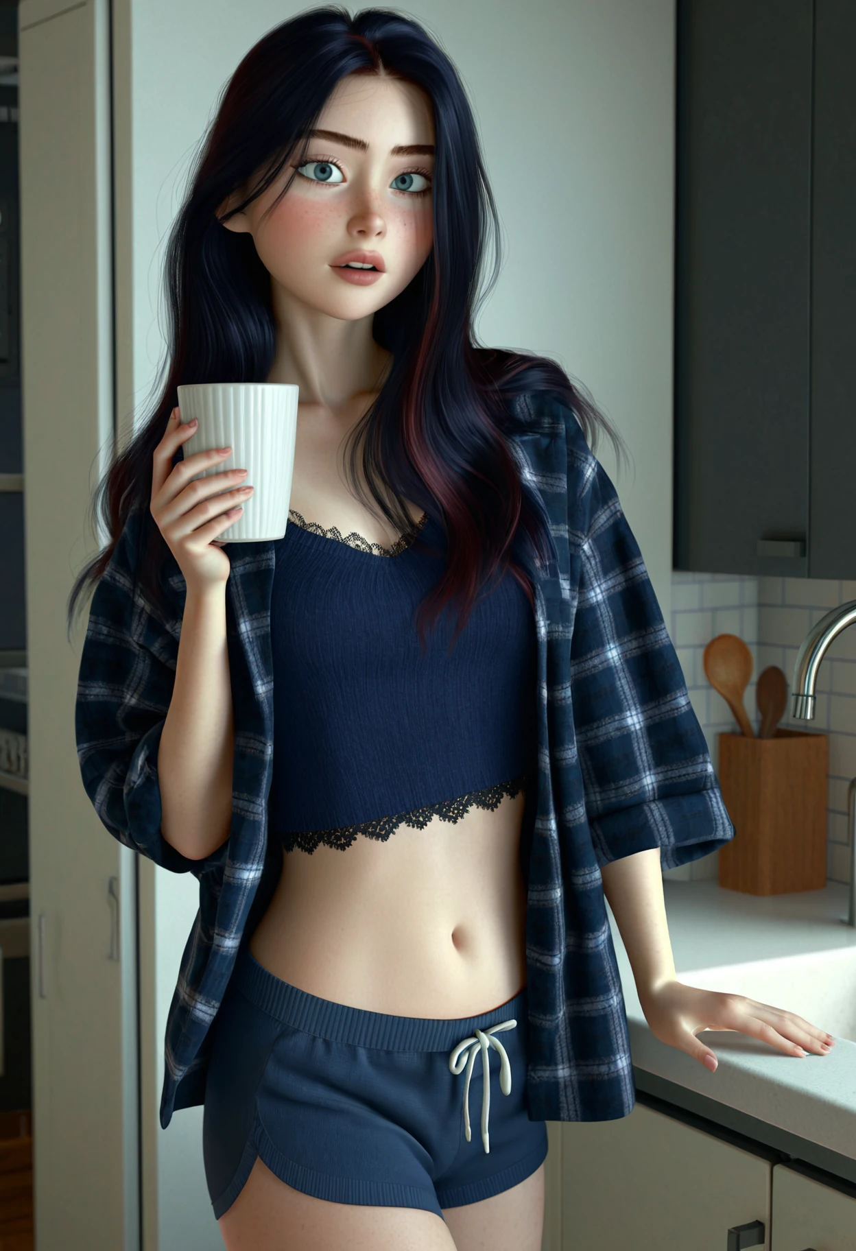 Raven Marlowe, 3d art