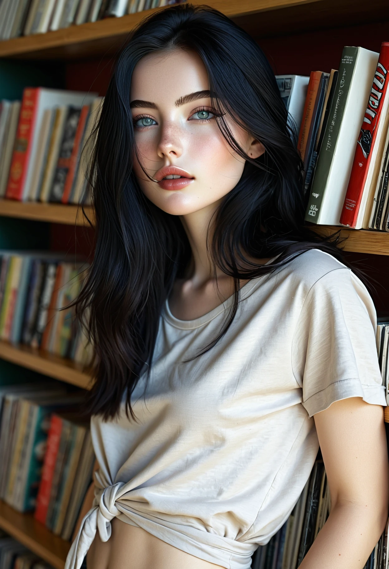 Raven Marlowe, realistic art