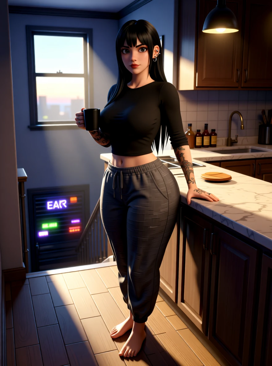 Reina Kuroi, 3d art