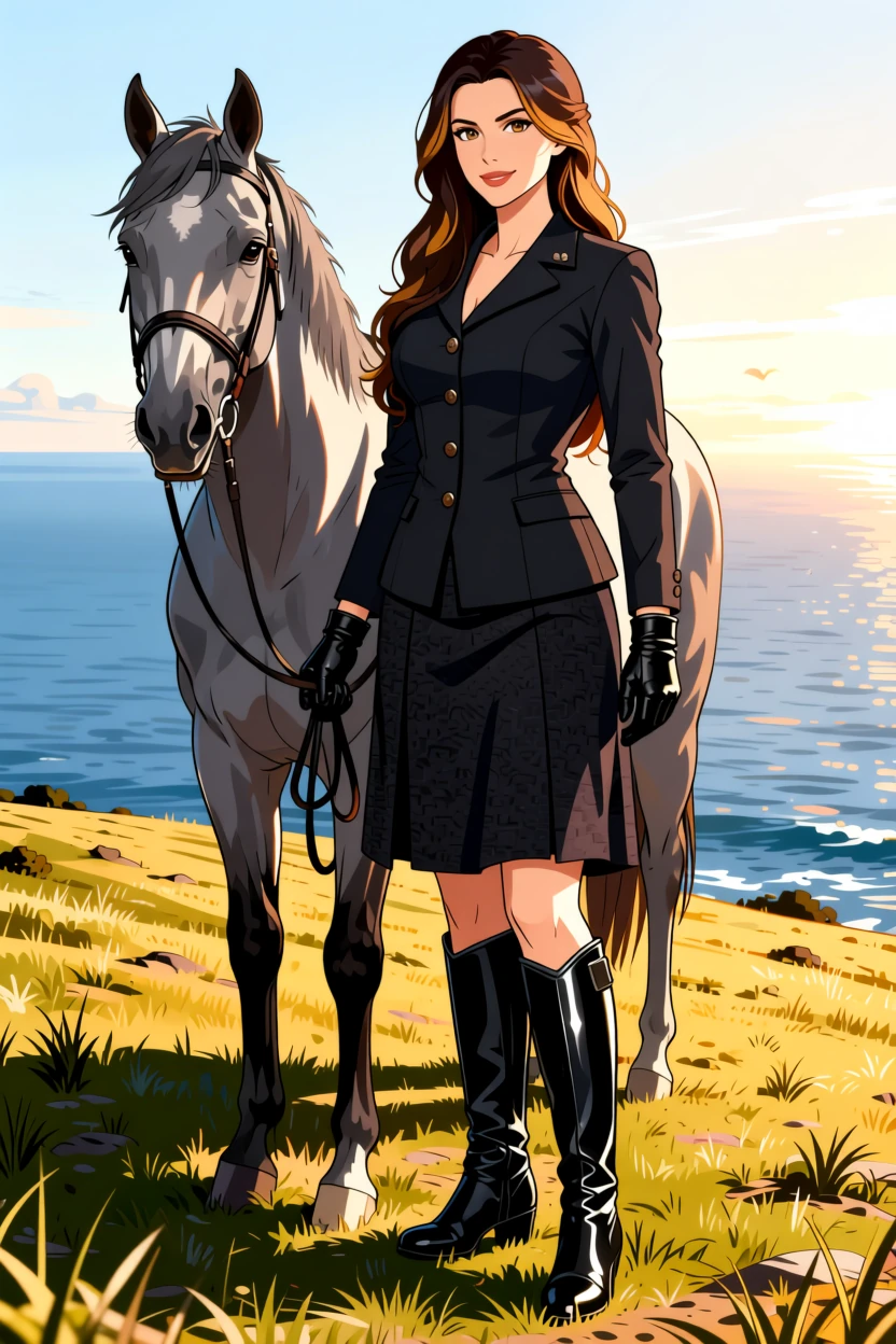Rhiannon Aldermoor, anime art
