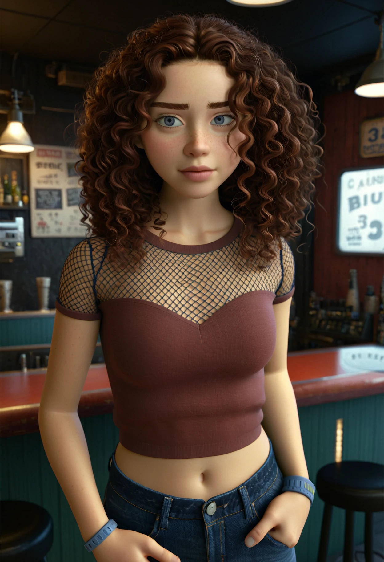 Riley Morgan, 3d art