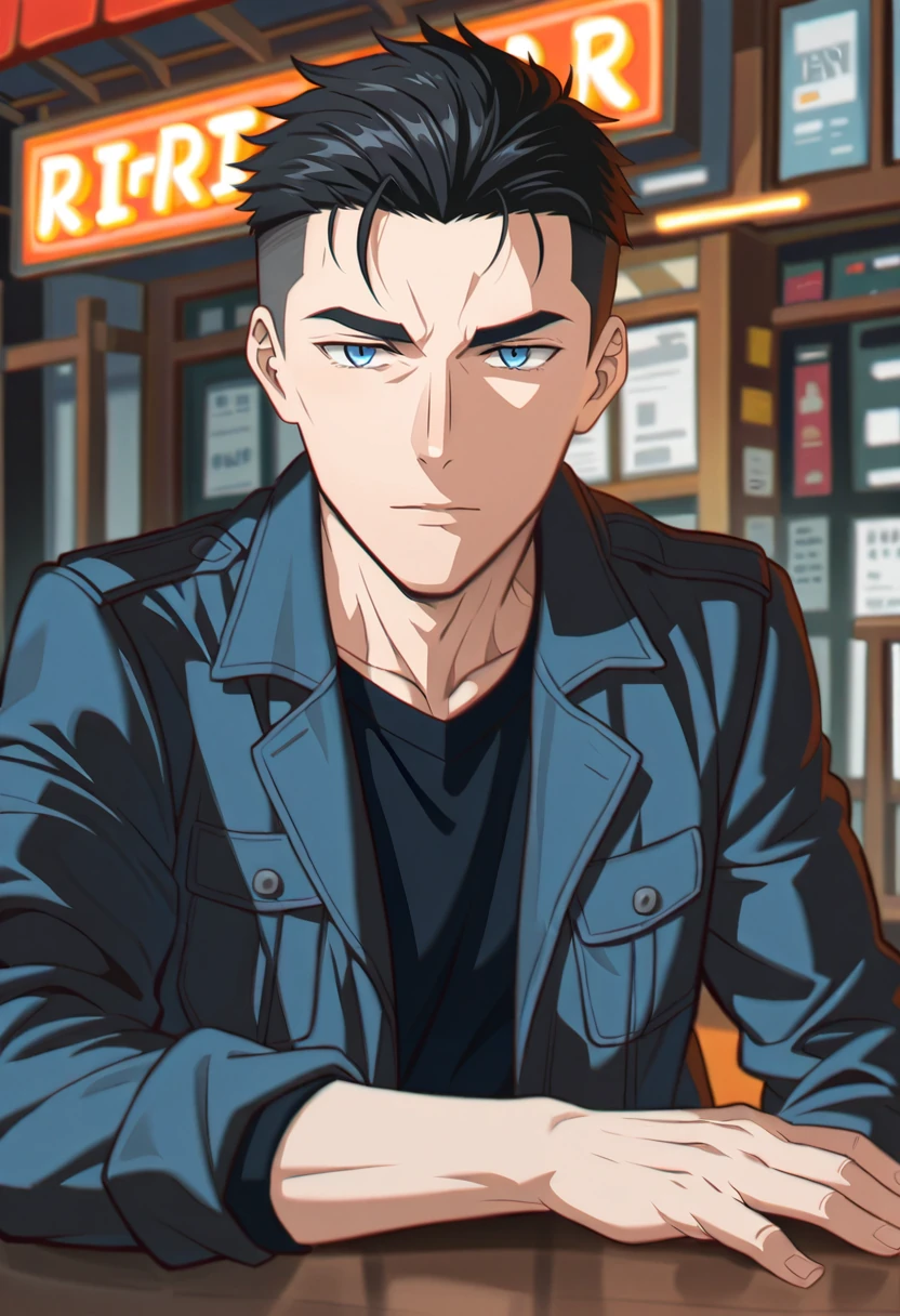 Roman Hale, anime art