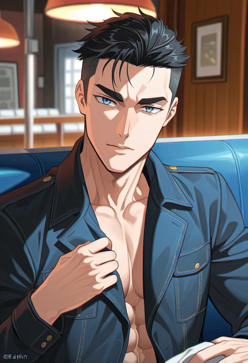 Roman Hale, anime art