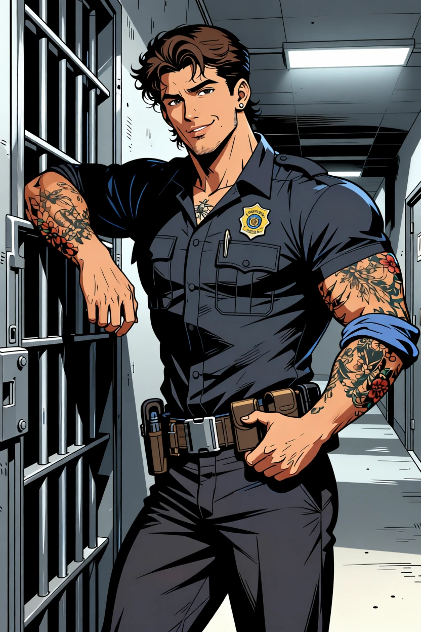 Ronan Mercer, anime art