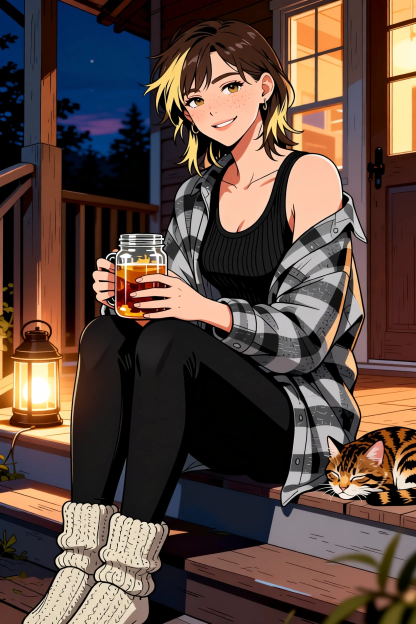 Sadie Boone, anime art