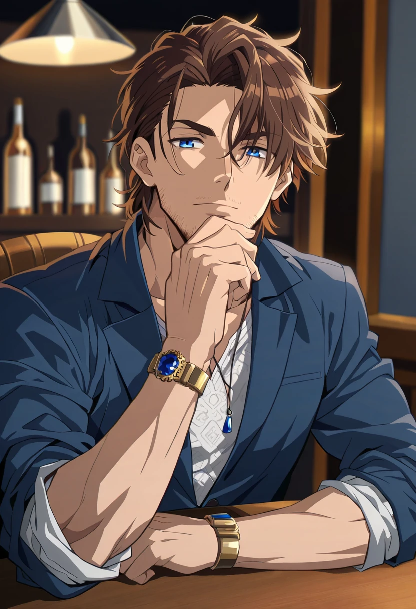 Sebastian Trent, anime art