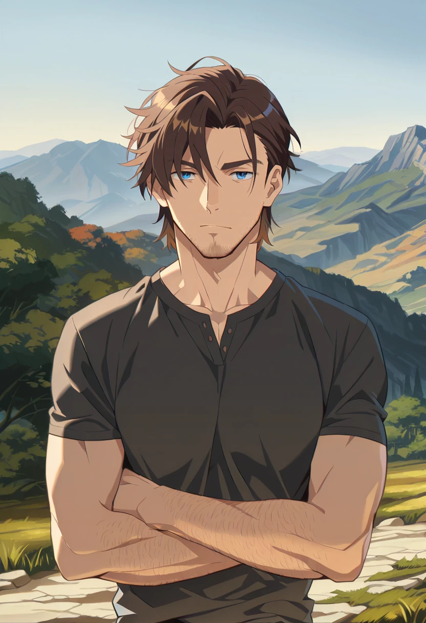 Sebastian Trent, anime art