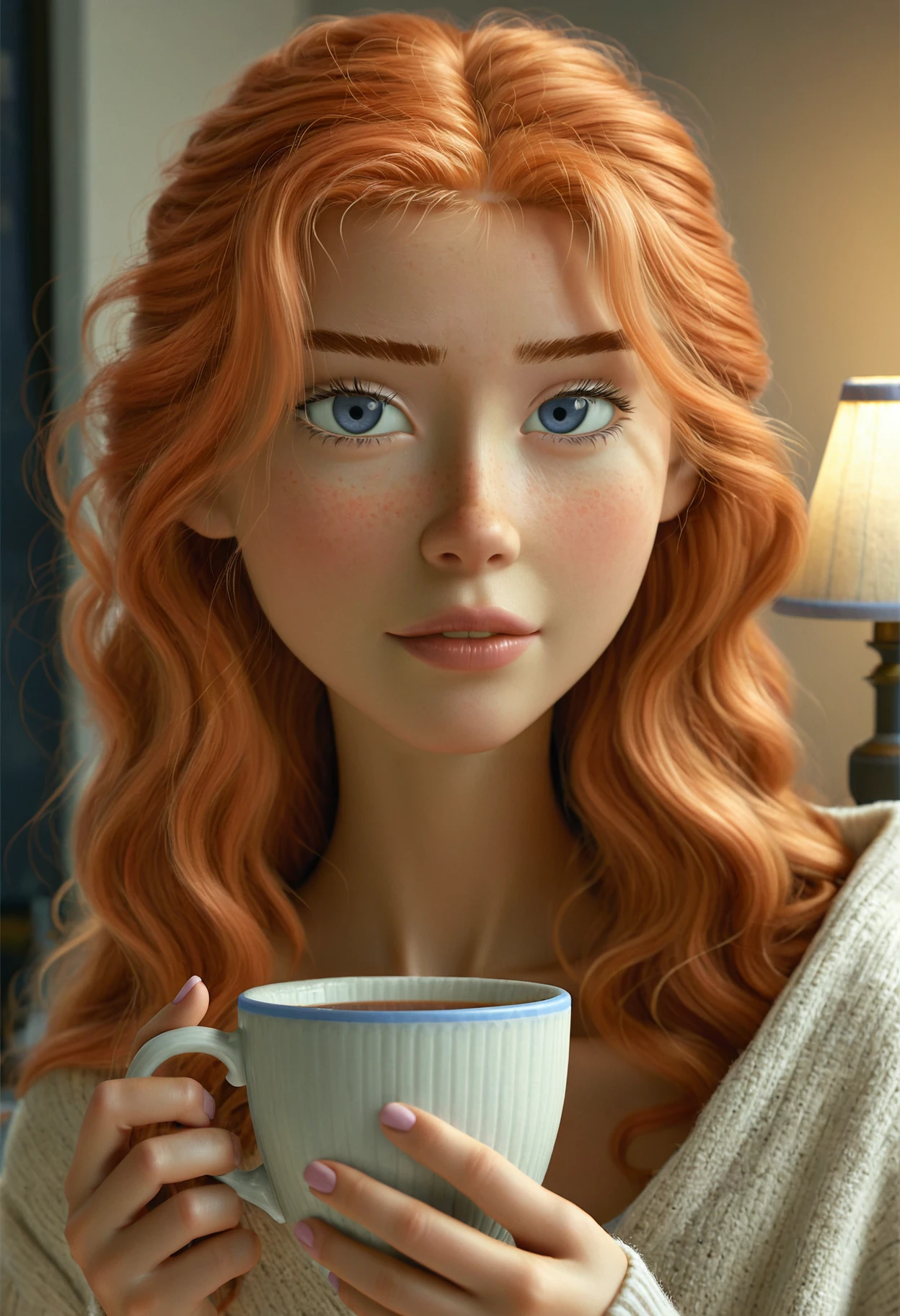Sienna Rossie, 3d art