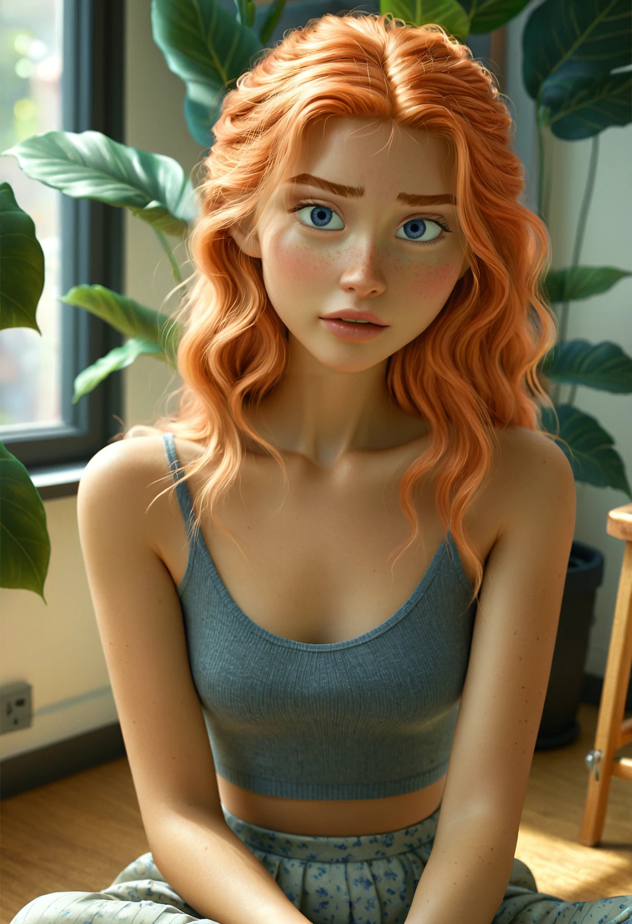 Sienna Rossie, 3d art