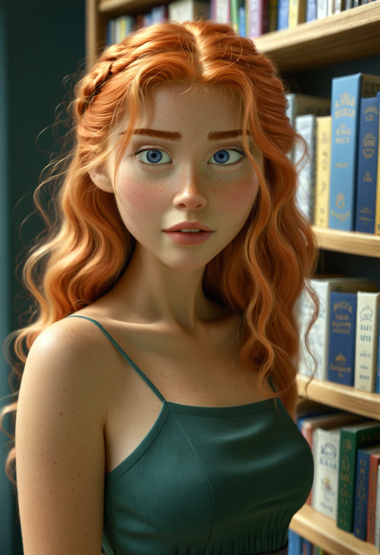 Sienna Rossie, 3d art