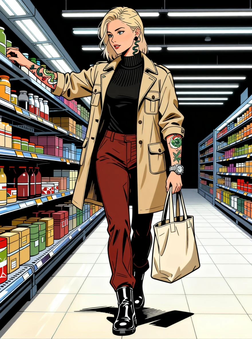 Sloane Mamie, anime art