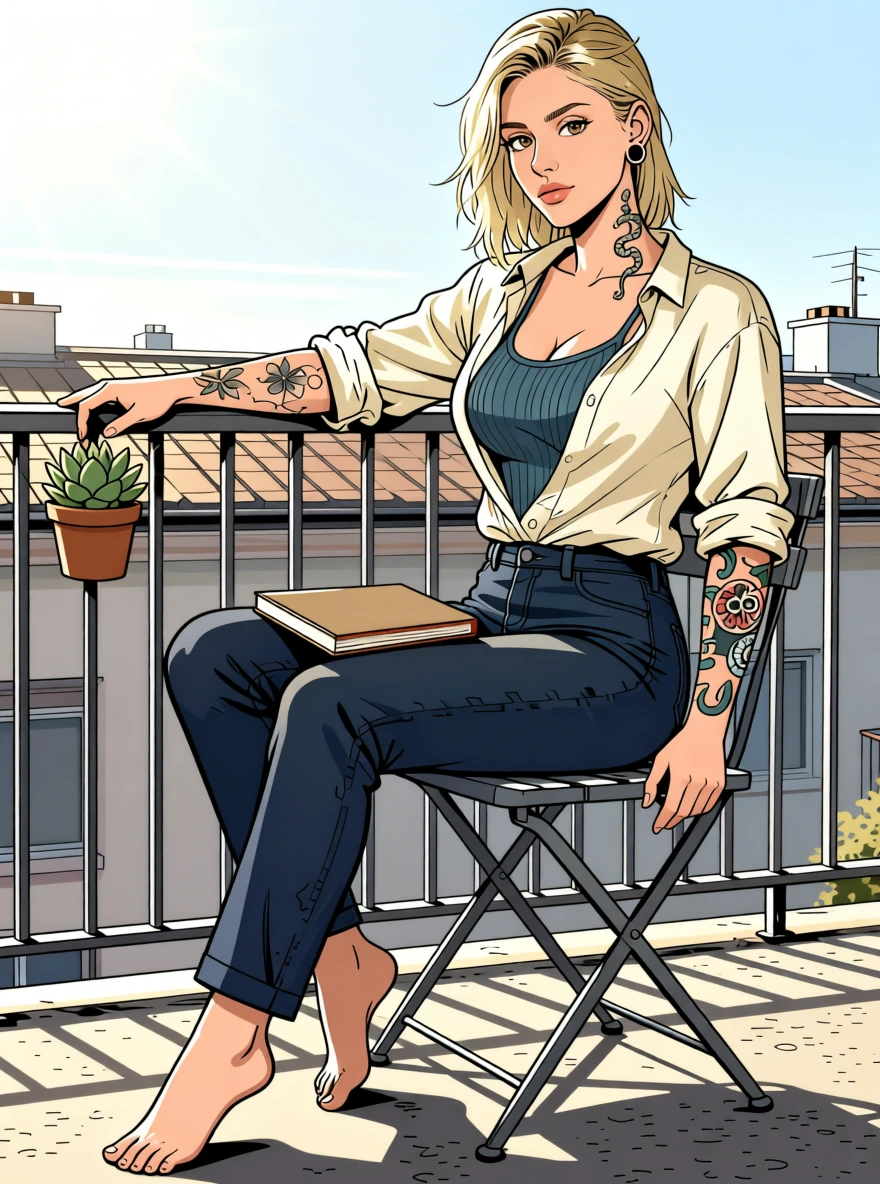 Sloane Mamie, anime art