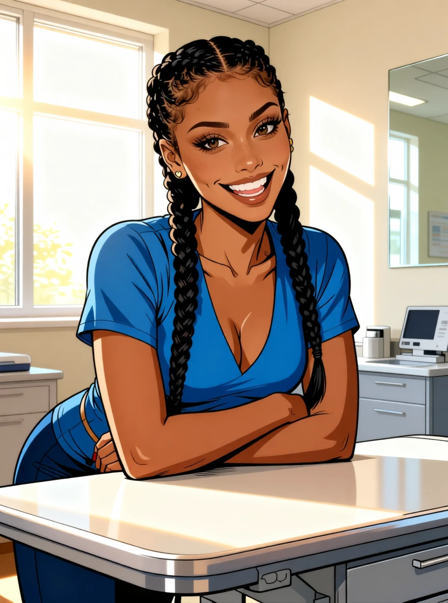 Talia Monroe, anime art